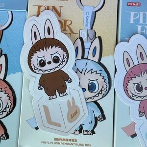 Pin for love L Plush Pendant Labubu